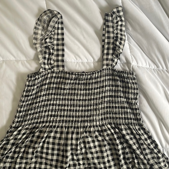 NWOT Plaid Ruffle Tank - Picture 5 of 6